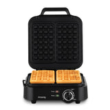 Ⓜ️🔵🔵🔵 H.Koenig GFX420 - Piastra per waffle, waffle maker con regolatore di doratura