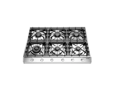 Ⓜ️🔵🔵🔵 ILVE HCP9656D - Piano cottura da appoggio, 6 Fuochi a gas, Bruciatore Dual, Griglie in ghisa, Spartifiamma in ottone, Acciaio inox o Acciaio satinato, 90 cm, Linea Professional Plus, Incasso