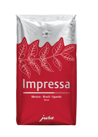 Ⓜ️🔵🔵🔵 JURA caffè Impressa 250 g - [📦🚨Spedizione immediata!🚚💨] Caffè in grani, esclusiva miscela ideale per un ESPRESSO CORTO E FORTE o CAPPUCCINO o LATTE MACCHIATO, confezione da 250 grammi