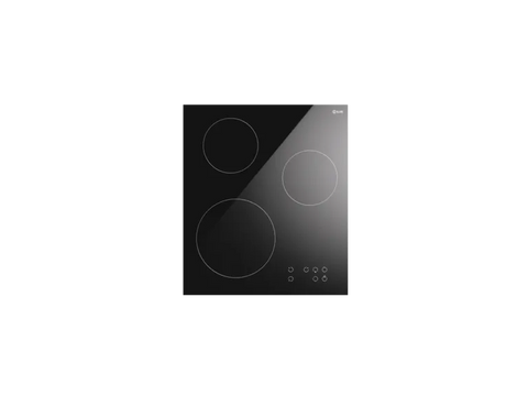 Ⓜ️🔵🔵🔵 ILVE KHVI45TC - Piano cottura induzione, 3 Zone, Vetro ceramica, Nero lucido, 45 cm, Linea Nostalgie, Incasso