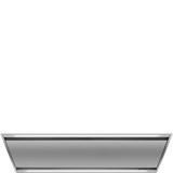 Ⓜ️🔵🔵🔵 Smeg KLT120LXS - Cappa aspirante a soffitto, 120 cm, Estetica Universale, Nuova classe C