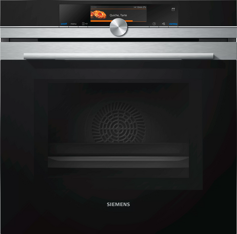 Ⓜ️🔵🔵🔵 SIEMENS HN678G4S6 - Forno combinato tradizione e microonde, 3 ANNI GARANZIA, funzione PIROLISI, IDROLISI e IMPULSI VAPORE, incasso 60cm, INOX