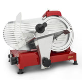 Ⓜ️🔵🔵🔵 H.Koenig MSX254 ROSSA - [📦🚨Spedizione immediata!🚚💨] Affettatrice professionale ROSSA, lama MADE IN ITALY di 25cm diametro, spessore di taglio da 0 a 12mm, motore asincrono