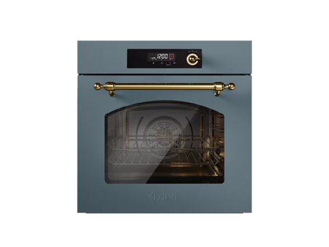 Ⓜ️🔵🔵🔵 ILVE OV601NL3 - Forno elettrico multifunzione, Incasso, 60 cm, Capacità 65 L, Acciaio inox o Acciaio verniciato, Temp. 300°C, Program. controllo elettronico, 10 funzioni, Linea Nostalgie, Nuova classe A+
