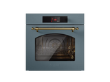 Ⓜ️🔵🔵🔵 ILVE OV601NT3 - Forno elettrico multifunzione, Incasso, 60 cm, Capacità 65 L, Acciaio inox o Acciaio verniciato, Temp. 320°C, Program. elettronico touch TFT, 16 funzioni, Linea Nostalgie, Nuova classe A+