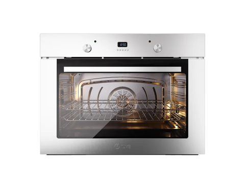 Ⓜ️🔵🔵🔵 ILVE OV80SM3 - Forno elettrico multifunzione, Incasso, 80 cm, Capacità 97 L, Acciaio inox, Temp. 300°C, 9 Funzioni, Linea Professional Plus, Nuova classe A
