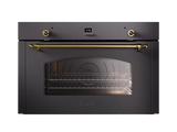 Ⓜ️🔵🔵🔵 ILVE OV90SNE3 - Forno elettrico multifunzione, Incasso, 90 cm, Capacità 97 L, Acciaio inox o Acciaio verniciato, Temp. 300°C, 15 funzioni, Linea Nostalgie, Nuova classe A+