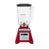 Ⓜ️🔵🔵🔵 BLENDTEC Total Blender Red - Frullatore professionale ad altissime prestazioni, caraffa in Tritan da 1100 ml, senza BPA (BPA FREE), colore rosso, GARANZIA 8 ANNI del produttore INCLUSA, potenza 1560 W, LAVABILE IN LAVASTOVIGLIE