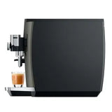 Ⓜ️🔵🔵🔵 JURA S8 Dark Inox - Macchina da caffè espresso COMPLETAMENTE AUTOMATICA, colore Dark Inox, 27 Bevande, anche con latte, Funzione Sweet Foam