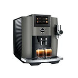 Ⓜ️🔵🔵🔵 JURA S8 Dark Inox - Macchina da caffè espresso COMPLETAMENTE AUTOMATICA, colore Dark Inox, 27 Bevande, anche con latte, Funzione Sweet Foam