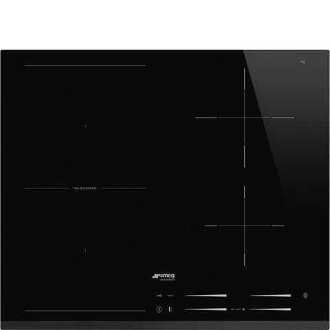 Ⓜ️🔵🔵🔵 Smeg SI1M7643B - Piano cottura Induzione, 60 cm, Estetica Universale, Elettrico
