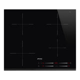 Ⓜ️🔵🔵🔵 Smeg SI7643B - Piano cottura Induzione, 60 cm, Estetica Universale, Elettrico
