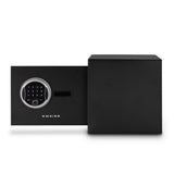 Ⓜ️🔵🔵🔵 SWEISS SXT7260 - Cassaforte con codice, chiave e impronta, 16 litri, Safe Box