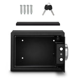 Ⓜ️🔵🔵🔵 SWEISS SXT7260 - Cassaforte con codice, chiave e impronta, 16 litri, Safe Box