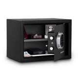 Ⓜ️🔵🔵🔵 SWEISS SXT7260 - Cassaforte con codice, chiave e impronta, 16 litri, Safe Box
