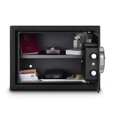 Ⓜ️🔵🔵🔵 SWEISS SXT7260 - Cassaforte con codice, chiave e impronta, 16 litri, Safe Box