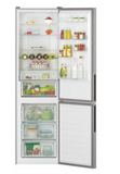 Ⓜ️🔵🔵🔵 Candy CCE7T620EX  - Frigorifero combinato, NO FROST, colore INOX, 377 litri, Nuova classe E