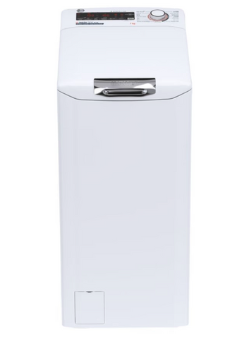 Ⓜ️🔵🔵🔵 HOOVER H3TM47TAMC5/1-11 - Lavatrice a carica dall’alto, NUOVO MOTORE INVERTER, 7 kg, 1400 RPM, Nuova classe A, 16 programmi, L x P x A (cm) 41x60x86