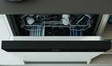 Ⓜ️🔵🔵🔵 Indesit I3B L634 B - Lavastoviglie da incasso con frontalino nero a vista, 14 coperti, 60cm, Nuova classe D