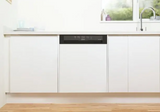 Ⓜ️🔵🔵🔵 Indesit I3B L634 B - Lavastoviglie da incasso con frontalino nero a vista, 14 coperti, 60cm, Nuova classe D