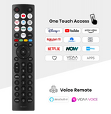 Ⓜ️🔵🔵🔵 HISENSE 65A79 - Smart TV Q-LED 65 pollici UHD 4k, TivùSat, Game Mode Plus, Alexa integrato, AirPlay compatible, Audio Dolby Atmos, Pannello Dolby Vision, Smart VIDAA con le PRINCIPALI apps integrate