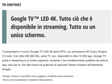 Ⓜ️🔵🔵🔵 Panasonic TN50W70AEZ - Smart TV 50 Pollici, TivùSat, Google TV, 4K Ultra HD Display LED W70, Dolby Vision, Classe E, colore Nero