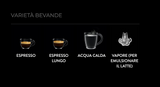 Ⓜ️🔵🔵🔵 Gaggia BRERA Nera - Macchina da caffè automatica PRODOTTA IN ITALIA, colore nero, Made in Italy