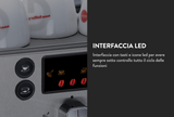 Ⓜ️🔵🔵🔵 Gaggia BRERA Nera - Macchina da caffè automatica PRODOTTA IN ITALIA, colore nero, Made in Italy