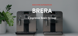 Ⓜ️🔵🔵🔵 Gaggia BRERA Nera - Macchina da caffè automatica PRODOTTA IN ITALIA, colore nero, Made in Italy