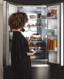 Ⓜ️🔵🔵🔵 Haier HFW7720EWMP - [📦🚨Spedizione immediata!🚚💨] Frigorifero ad armadio french door, CON DISPENSER ACQUA, No Frost, luce LED, colore Grey, largo 70 cm, Nuova classe E