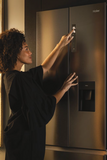 Ⓜ️🔵🔵🔵 Haier HFW7720EWMP - [📦🚨Spedizione immediata!🚚💨] Frigorifero ad armadio french door, CON DISPENSER ACQUA, No Frost, luce LED, colore Grey, largo 70 cm, Nuova classe E