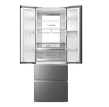 Ⓜ️🔵🔵🔵 Haier HFW7720EWMP - [📦🚨Spedizione immediata!🚚💨] Frigorifero ad armadio french door, CON DISPENSER ACQUA, No Frost, luce LED, colore Grey, largo 70 cm, Nuova classe E