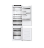 Ⓜ️🔵🔵🔵 Haier HBW5518D - Frigorifero combinato 2D 55, Serie 6, Incasso, 2 porte, No Frost, Luce Led, Bianco, L x P x A 54x54.5x177.2, Classe D