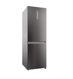 Ⓜ️🔵🔵🔵 Haier HDPW5618DNPD - Frigorifero combinato 2D 60, Serie 5 Pro, Libera installazione, 2 porte, No Frost, Luce Led, Nero, L x P x A 59,5x66,7x185, Classe D