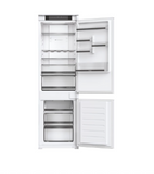 Ⓜ️🔵🔵🔵 Haier HBW5518E - Frigorifero combinato 2D 55, Serie 6, Incasso, 2 porte, No Frost, Luce Led, Bianco, L x P x A 54x54.5x177.2, Classe E