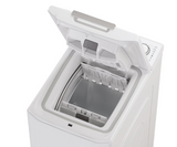 Ⓜ️🔵🔵🔵 Candy TCA474TM5-S - Lavatrice a carica dall'alto Top Loader ProWash 500, 7 kg, 1400 RPM, 17 programmi, L x P x A (cm) 41x60x86, Classe A