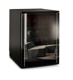 Ⓜ️🔵🔵🔵 Vitrifrigo C420V NEXT DM - Minibar a compressore, 40 lt, porta in vetro specchiato, luce interna LED, Classe E