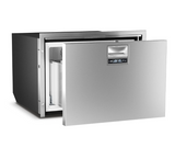 Ⓜ️🔵🔵🔵 Vitrifrigo DRW70A - Frigo-freezer a cassetto, All in One, Acciaio Inox, 80 Litri, Luce LED, NO-Frost, A x L x P 46.7x66.6x59 cm