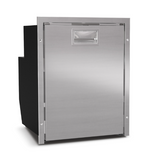 Ⓜ️🔵🔵🔵 Vitrifrigo DW51 OCX2 - Frigo a cassetto, 51 Litri, Acciaio Inox, Luce LED, Vent Position, A x L x P 54.5x44.3x51.5 cm