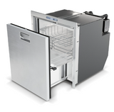 Ⓜ️🔵🔵🔵 Vitrifrigo DW62 OCX2 DRINKS - Frigo a cassetto, 62 Litri, Acciaio Inox, Luce LED, Vent Position, A x L x P 57.4x51.3x54.7 cm