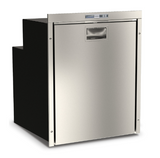 Ⓜ️🔵🔵🔵 Vitrifrigo DW90 OCX2 DRINKS - Frigo a cassetto, 90 Litri, Acciaio Inox, Luce LED, Vent Position, A x L x P 66.5x53.3x57.5 cm