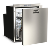 Ⓜ️🔵🔵🔵 Vitrifrigo DW90 OCX2 DRINKS - Frigo a cassetto, 90 Litri, Acciaio Inox, Luce LED, Vent Position, A x L x P 66.5x53.3x57.5 cm