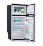 Ⓜ️🔵🔵🔵 Vitrifrigo DP150i - Frigo-Freezer, Doppia porta, 150 Litri, Airlock, Grigio, Luce LED, Vent Position, A x L x P 109.5x52.5x53 cm