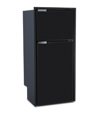 Ⓜ️🔵🔵🔵 Vitrifrigo DP2600i - Frigo-Freezer, Doppia porta, 230 Litri, Airlock, Nero, Luce LED, Vent Position, A x L x P 135.4x63.1x60.2 cm