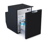 Ⓜ️🔵🔵🔵 Vitrifrigo C51DWi - Frigo-Freezer, A cassetto, 51 Litri, Nero, Sistema Airlock, Luce LED, A x L x P 53.2x38x51.6 cm