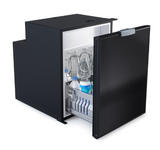 Ⓜ️🔵🔵🔵 Vitrifrigo C90DWi - Frigo-Freezer, A cassetto, 90 Litri, Nero, Sistema Airlock, Luce LED, A x L x P 62.2x47x51.5  cm