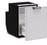 Ⓜ️🔵🔵🔵 Vitrifrigo C51DWi CHR - Frigo-Freezer, A cassetto, 51 Litri, Grigio, Sistema Airlock, Luce LED, A x L x P 53.2x38x51.6  cm