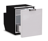 Ⓜ️🔵🔵🔵 Vitrifrigo C62DWi CHR - Frigo-Freezer, A cassetto, 62 Litri, Grigio, Sistema Airlock, Luce LED, A x L x P 53x45x54.3  cm