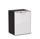 Ⓜ️🔵🔵🔵 Vitrifrigo C75DWL CHR - Frigo-Freezer, A cassetto, 75 Litri, Grigio, Luce LED, A x L x P 62.2x47x46  cm