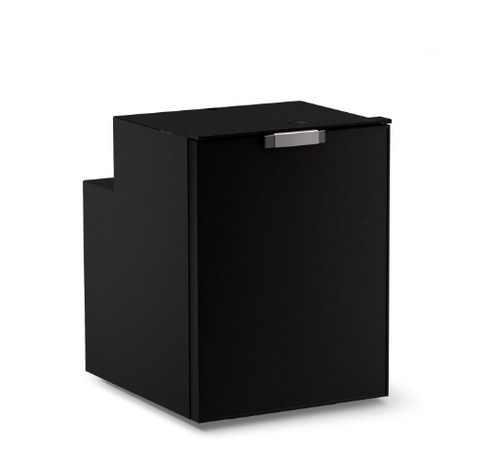 Ⓜ️🔵🔵🔵 Vitrifrigo C90DWi CHR - Frigo-Freezer, A cassetto, 90 Litri, Nero, Serie CHROMELOCK, Luce LED, AxLxP 62.2x47x54.7 cm